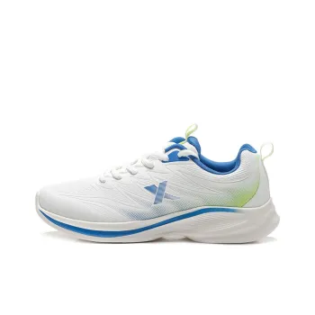 XTEP Shock absorbing And Waterproof Low Top Running Shoes Men's White