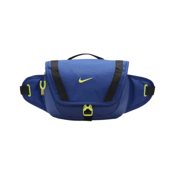 Nike Polyester Nylon Blend Crossbody Fanny Pack Regular Unisex Dark Royal Blue & Atomic Green