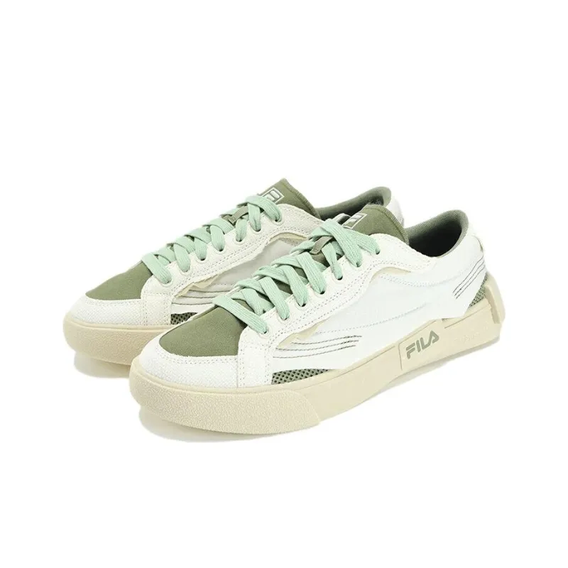 FILA FUSION Pop Skate Shoes 'White Light Green'-2