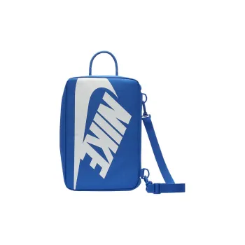 Nike Fabric Handbag Shoulder Bag Crossbody Bag Shoe Box Storage Bag Unisex Game Royal Blue & Mountain Peak White