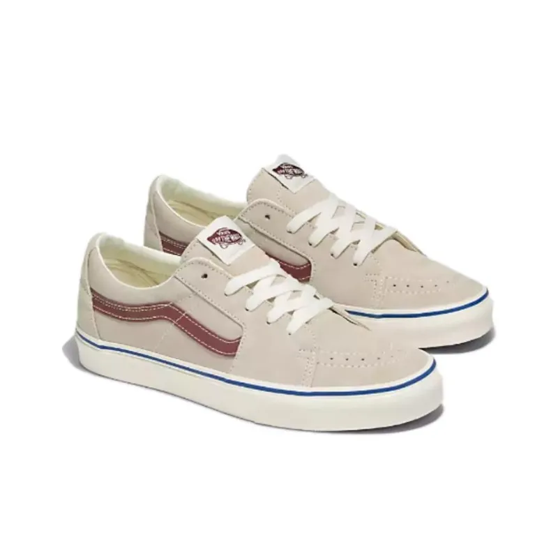 Vans SK8 HI 'Beige Red'-1