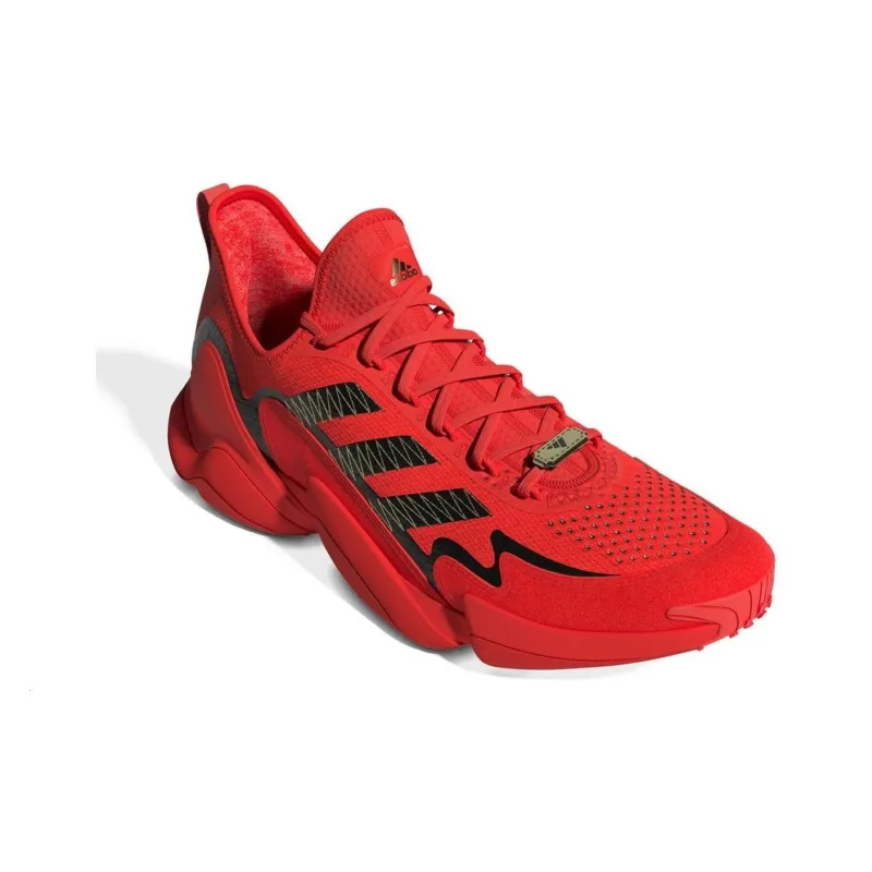 Adidas Impact Flx Solar Red Core Black Gold Metallic-3
