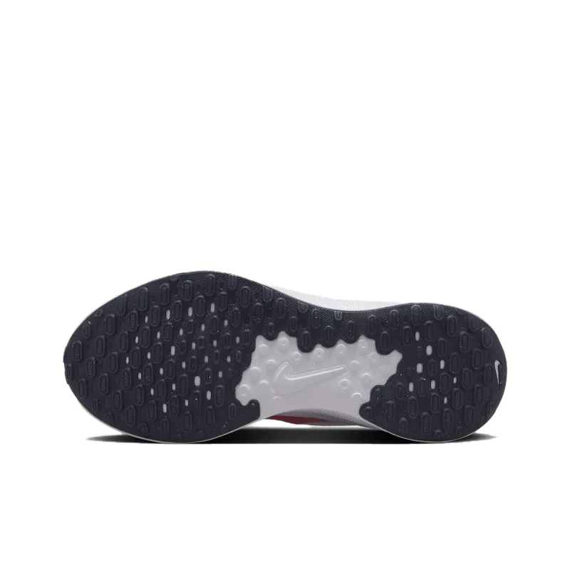 Nike Revolution 7 EasyOn White Midnight Navy University Red-5