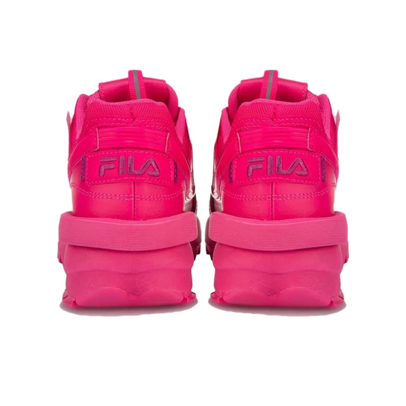 FILA Disruptor 2 Cushioning, Wear Resistant Low Top Tennis Shoes Women's Pink-2
