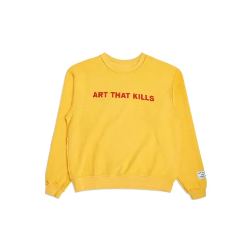Gallery Dept. Sweatshirts Unisex Yellow