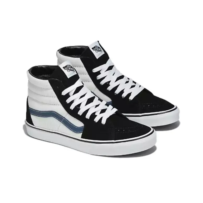 Vans Sk8 Hi Mini Cord 'Black Navy White'-2
