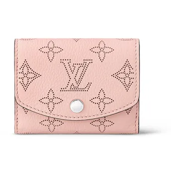 LOUIS VUITTON Perforated Calfskin Wallet Extra Small Women's Rose Jasmine