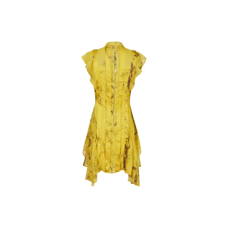 ALLSAINTS Short-Sleeved Dresses Women's Yellow-1