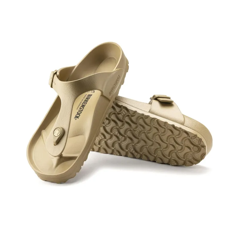 Birkenstock Gizeh Flip Flops Unisex Glamour Gold-5
