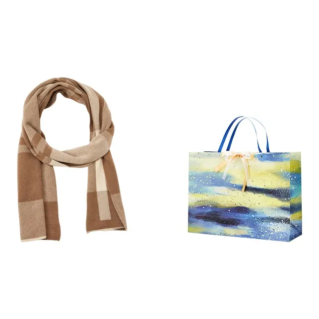 MUYKUY Knit Scarves Men-6