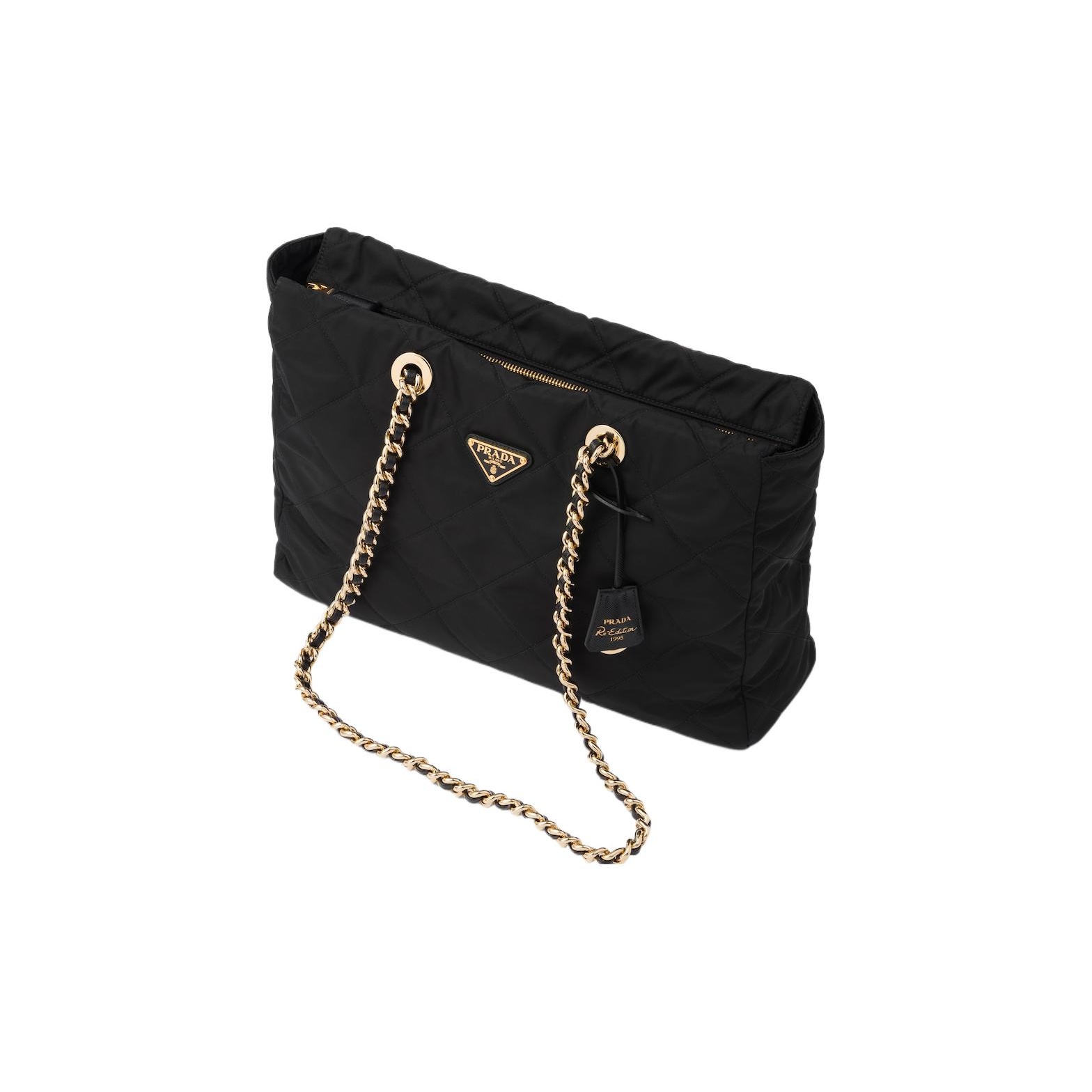PRADA Re-Edition Recyclable Nylon Parachute Totes Shopping