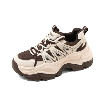 COMELY Breathable Low Top Chunky Sneakers Women's 7cm