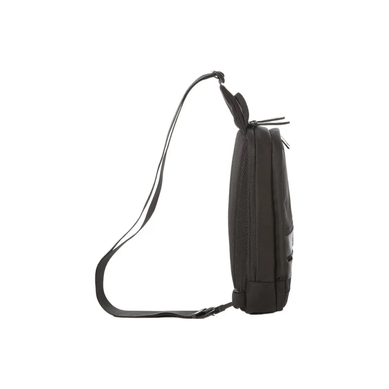 SAMSONITE Nylon Sling Bag Fanny Pack Crossbody Bag Shoulder Bag Men's Black-3