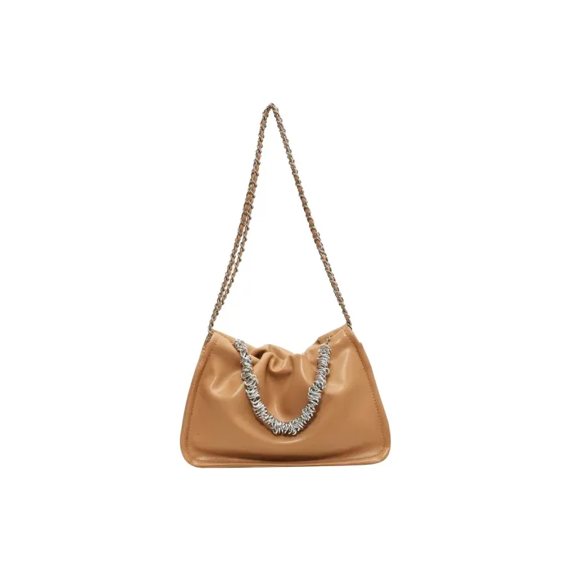 SURELAPTOP PU Shoulder Bag, Crossbody Bag Regular Women's Black/Ecru/Milk Tea/Taro Purple/Silver-0