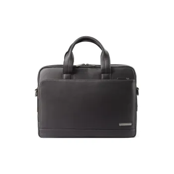 SAMSONITE Leather Laptop Bag Briefcase Handbag Large Size Men's Coffee