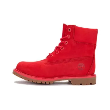 Timberland 50th Anniversary Edition Premium 6 Inch Waterproof Boot 'Medium Red Nubuck' Women's