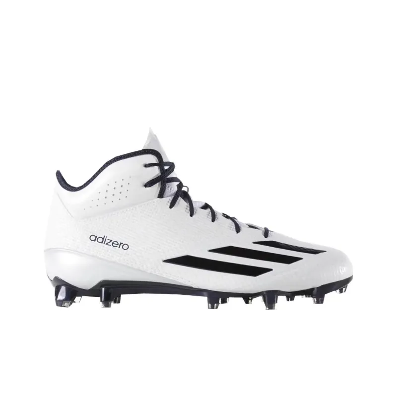 Adidas AdiZero 5 Star 5.0 Mid White Navy-1