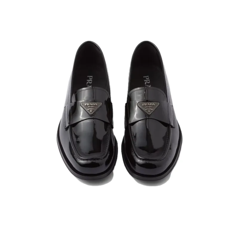 PRADA Loafers 2.5cm Men's Black-3