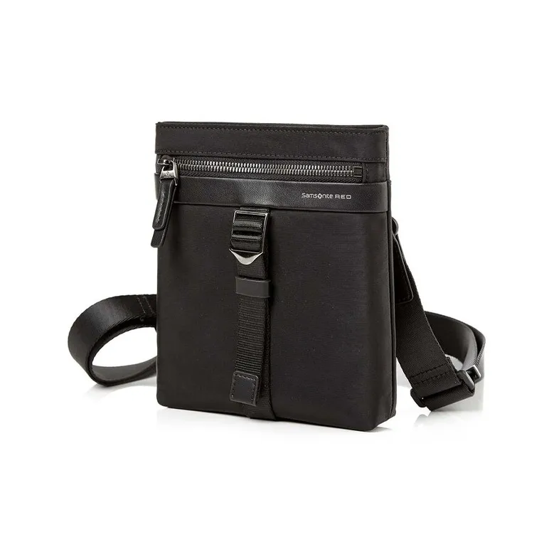 SAMSONITE Nylon Messenger Bag Shoulder Bag Crossbody Bag Mini Men's Black-1