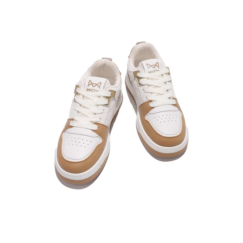 MIIOW Trend Party Series Coverage Wear Resistant Lightweight Low Top Skateboard Shoes Unisex-9