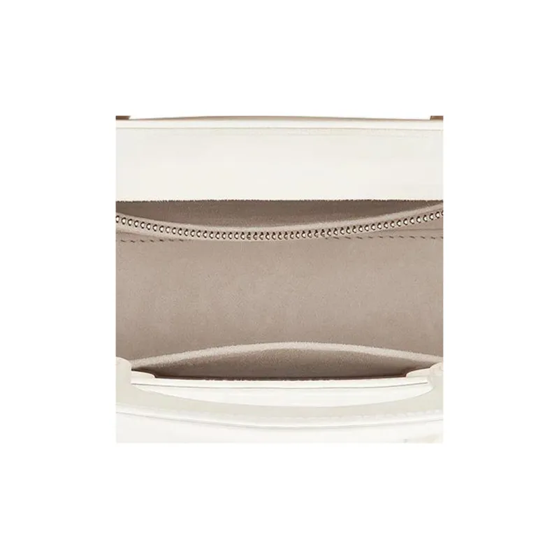 DIOR Lady Dior Cow Leather Lady Dior Bag, Shoulder Bag, Crossbody Bag, Handbag Women's Milk White-4
