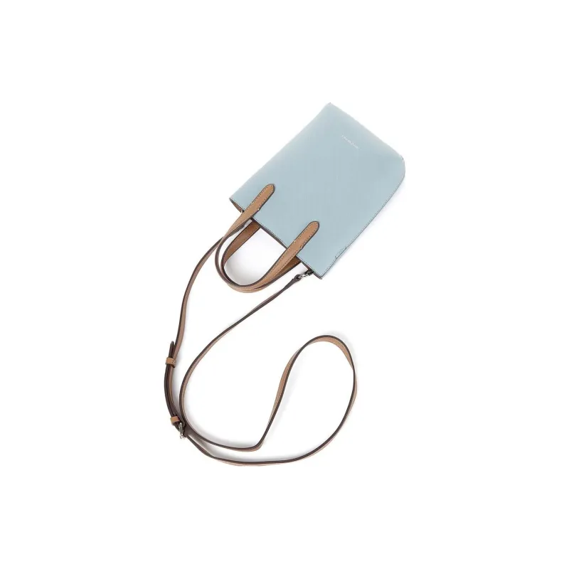 SAMSONITE Polyurethane Bucket Bag Handbag Shoulder Bag Crossbody Bag Mini Women's Lake Blue Color-4