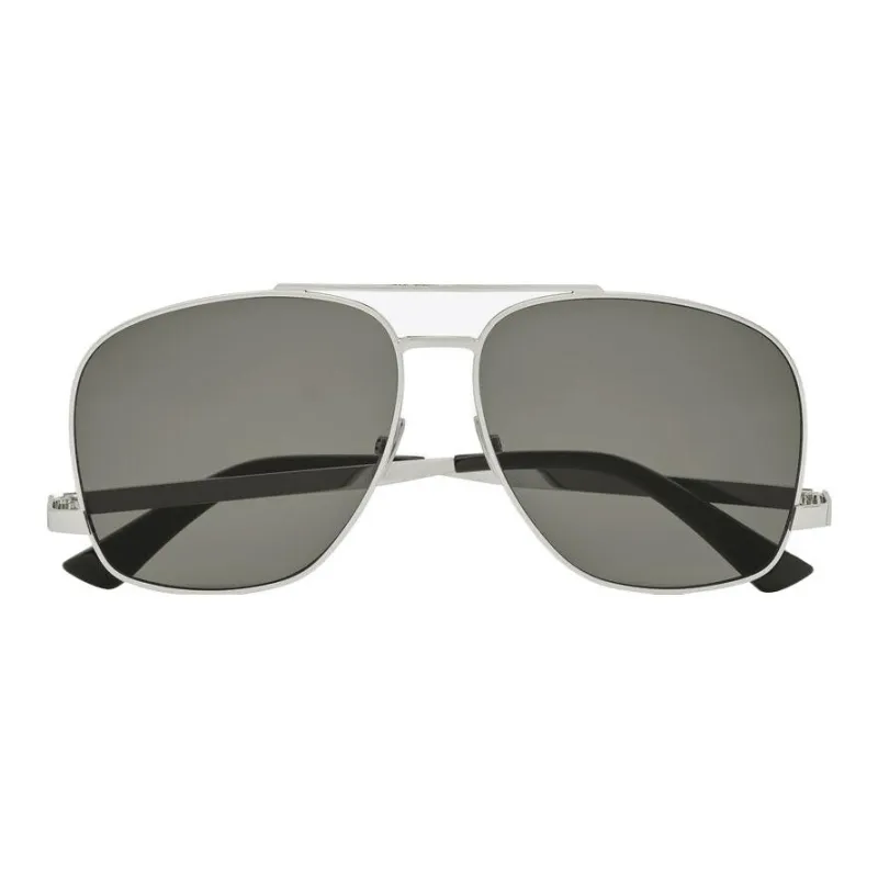 SAINT LAURENT Leon Aviator Sunglasses-1