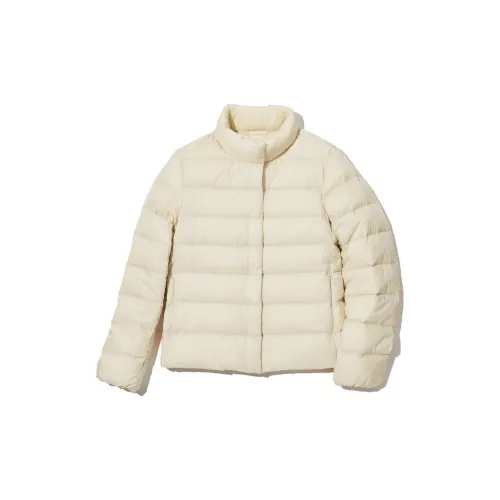 UNIQLO Down Jackets Women's Pearl White