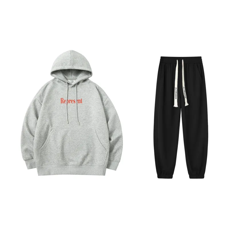 ALORGEEK Sweatshirt Sets Unisex-1