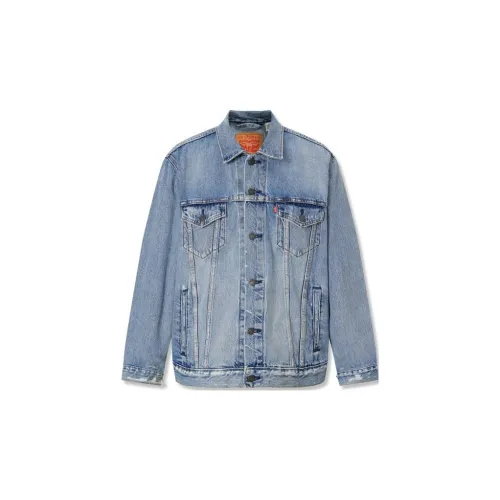 Levis Denim Jackets Men Blue