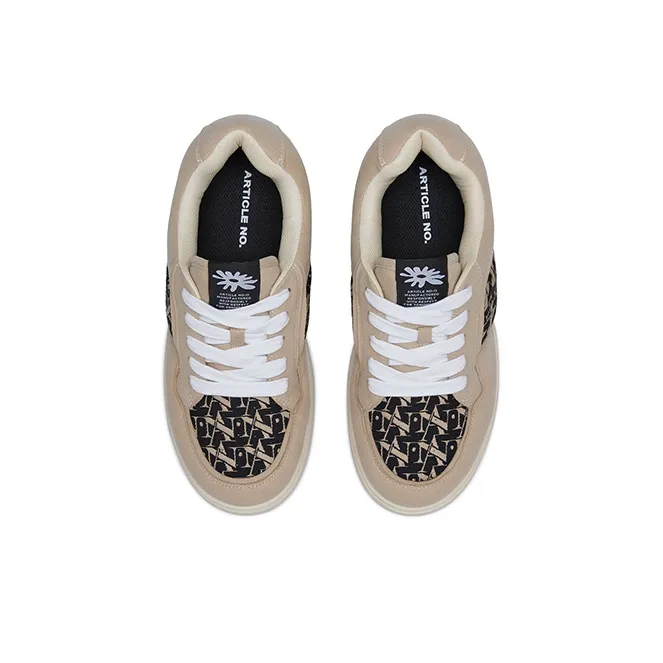 ARTICLE NO. 051X Low Top Skateboard Shoes Unisex Vintage Brown-3