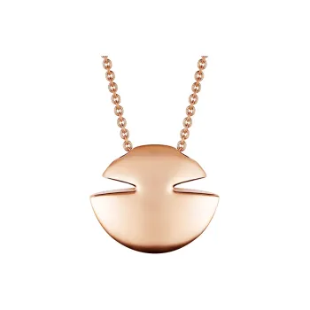 BVLGARI 18K Rose Gold Necklaces Women's Rose Gold