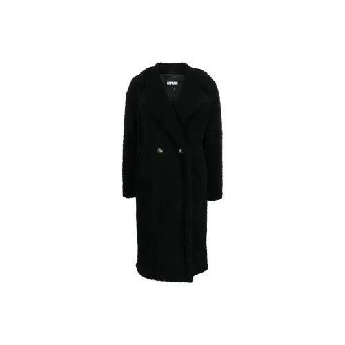 Apparis Coats Women's Black