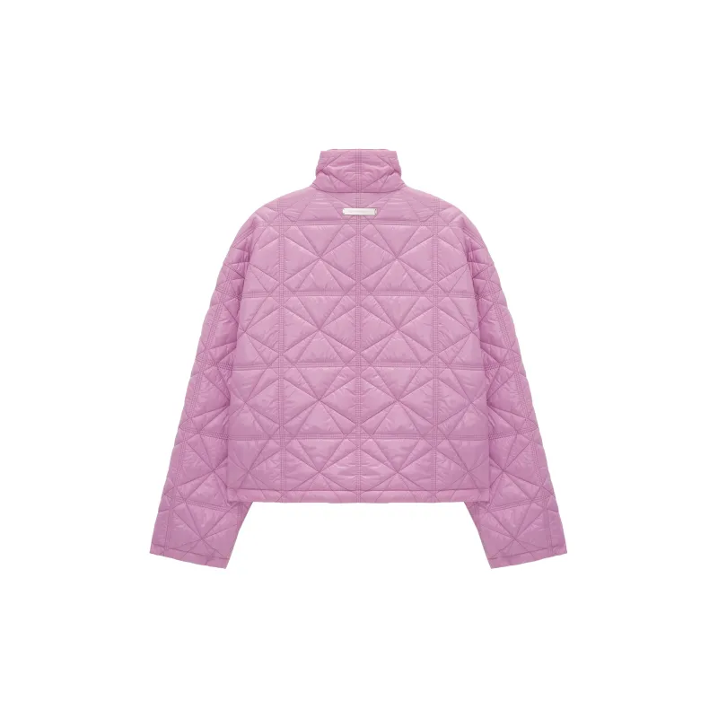 UNVESNO Puffer Jackets Unisex Pink-1