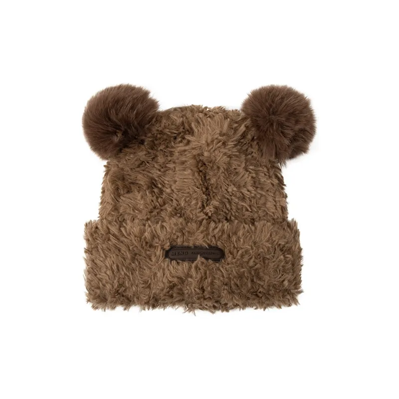 BAIJUAN Polyester Beanies Women's-3