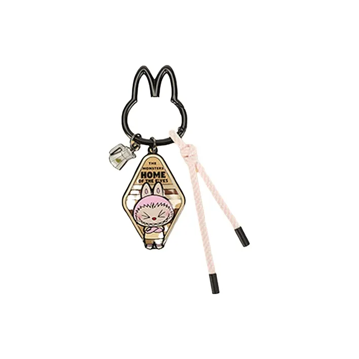 POP MART LABUBU Elf Home Collection Keychain Pendant Blind Box Products Single Blind Box/whole Box 9 Pcs-9