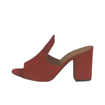 Via Roma 15 Slide Slippers Women's Red