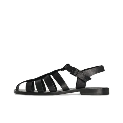 THE ROW Pablo Roman Sandals Women's Black