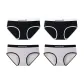 4 Pack (D Set-Black+Black+Gray+Gray)
