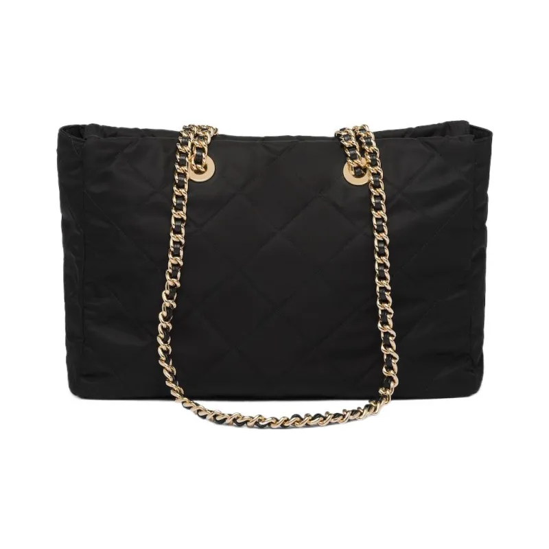 PRADA Re Edition Recycled Nylon Parachute Tote, Shopping Bag, Shoulder Bag Tubas Women's Black-2