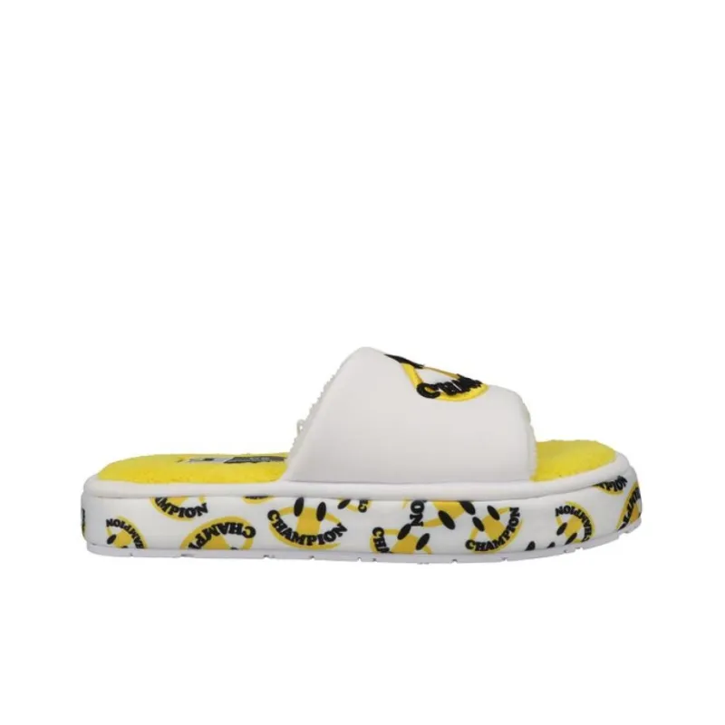 Champion Slide Slippers Women's Yellow-1