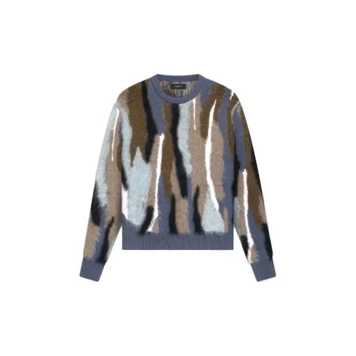 AMIRI Sweater Men Haze Blue