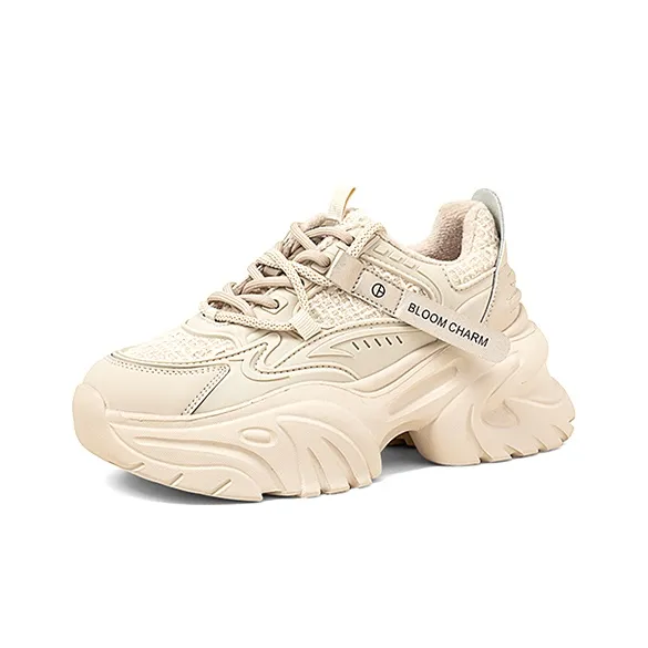 COMELY Low Top Chunky Sneakers 5cm Women's-5