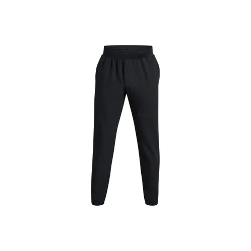 Under Armour Stretch Knitted Sweatpants Men Black