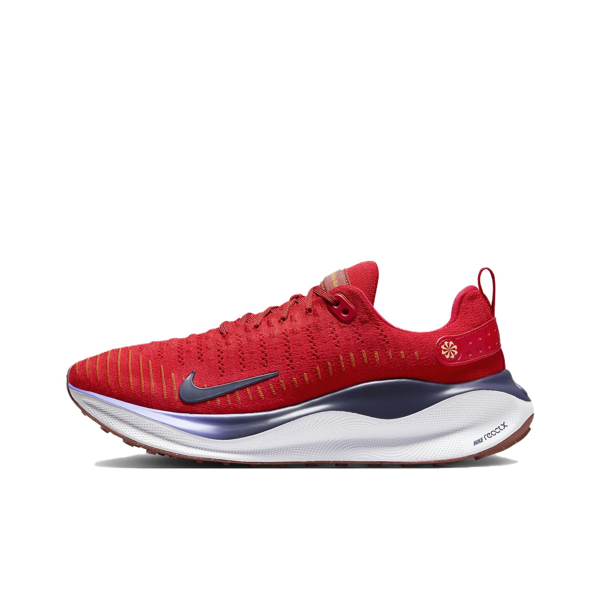 Nike ReactX Infinity Run 4 Extra Wide University Red Midnight Navy POIZON