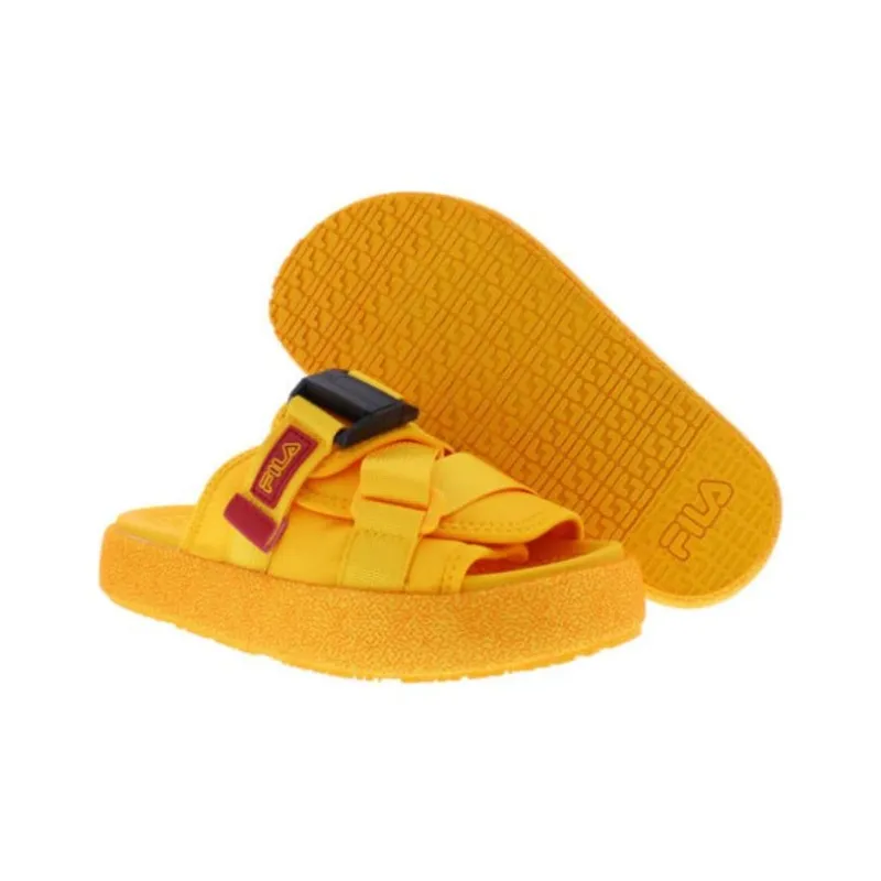 FILA Atlas Slide Slide Slippers Men's Yellow-4