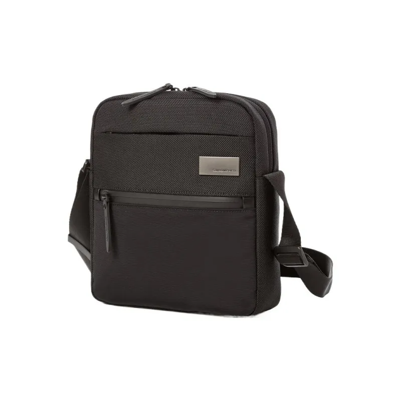 SAMSONITE Nylon Messenger Bag Shoulder Bag Crossbody Bag Men's Black-1
