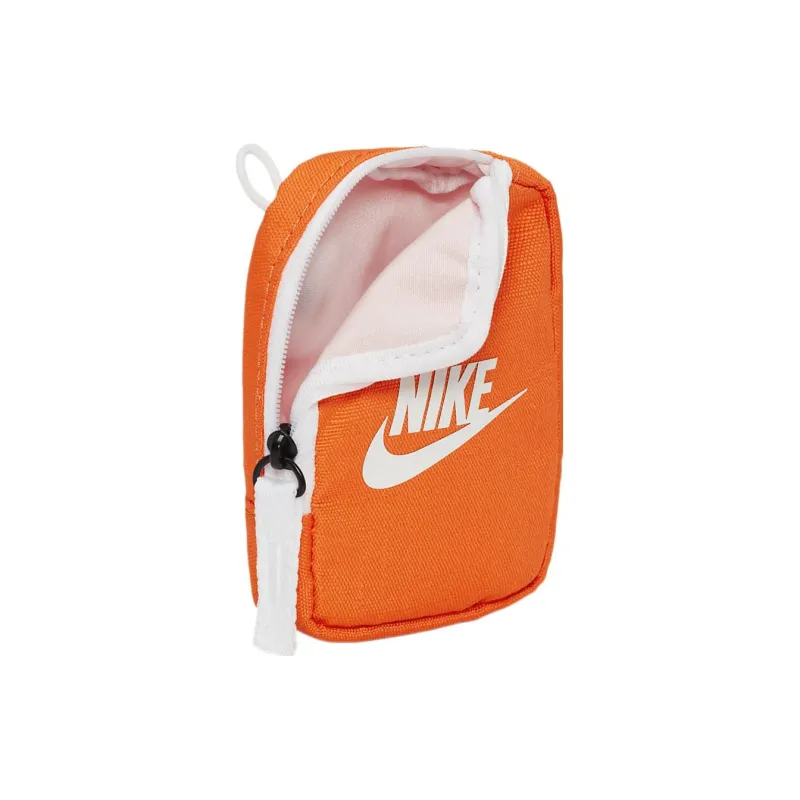 Nike Polyester Lanyard Shoulder Bag Crossbody Bag Regular Unisex Safety Orange & White-1