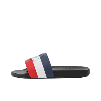 Moncler Basile Logo Embossed Slides Women's