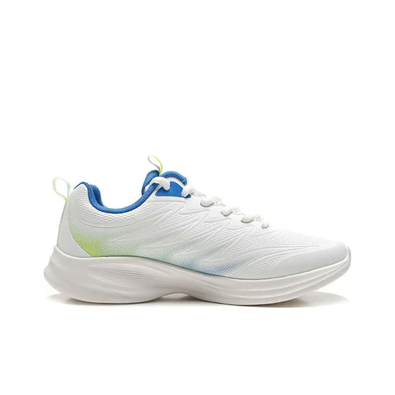 XTEP Shock-absorbing And Waterproof Low-Top Running Shoes Men's White-1